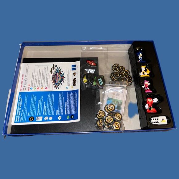 Hasbro Monopoly Gamer Sonic The Hedgehog Edition Board Game - Picture 5 of 5